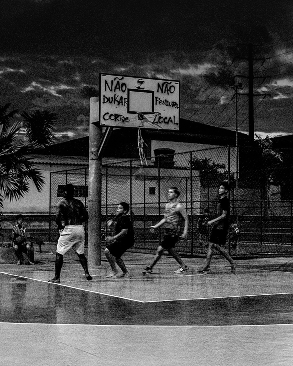 Street Basketball Court