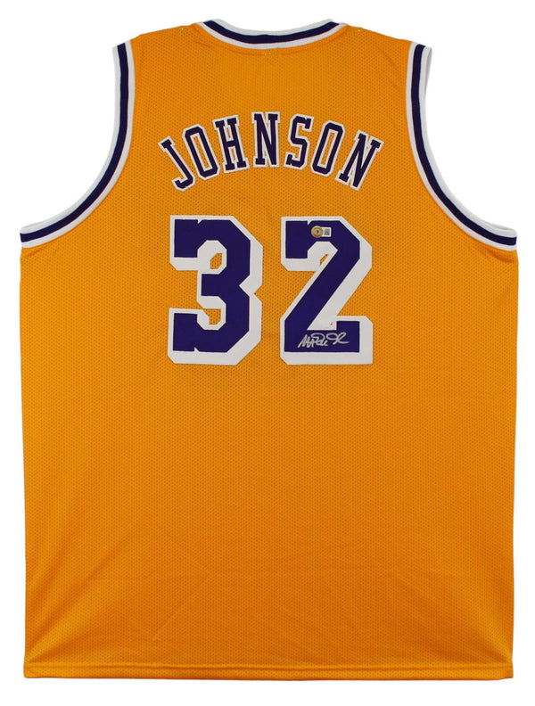 🏀 MAGIC JOHNSON SIGNED LA LAKERS JERSEY