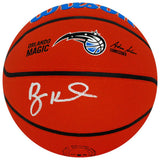 🏀✨ PENNY HARDAWAY SIGNED MAGIC LOGO NBA BASKETBALL – SCHWARTZ AUTHENTICATED ✍️🔥