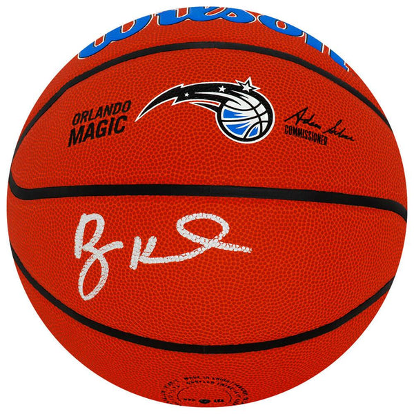 🏀✨ PENNY HARDAWAY SIGNED MAGIC LOGO NBA BASKETBALL – SCHWARTZ AUTHENTICATED ✍️🔥