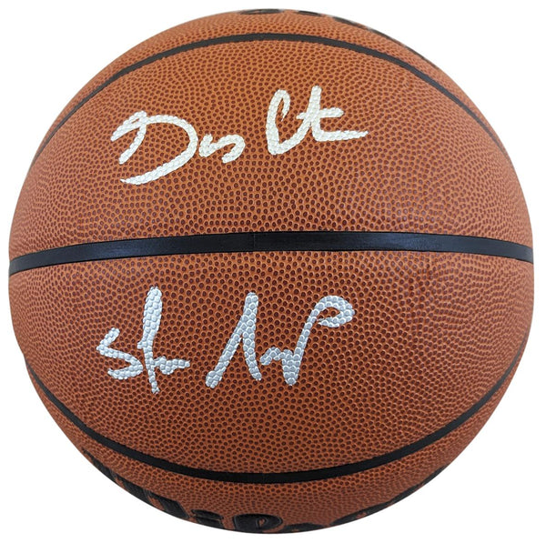 🏀🔥 GARY PAYTON & SHAWN KEMP SIGNED BASKETBALL – BECKETT AUTHENTICATED ✍️💚