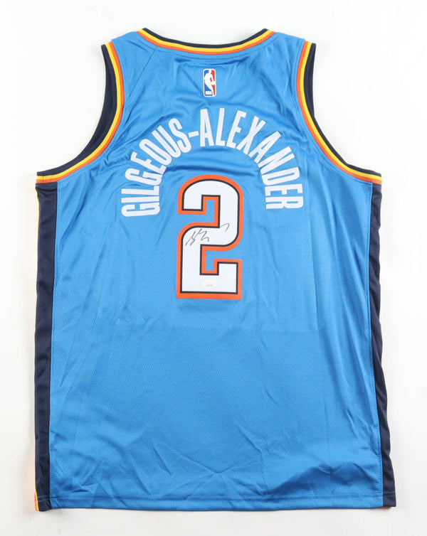 🏀 SHAI GILGEOUS-ALEXANDER SIGNED OKC THUNDER NIKE AUTHENTIC JERSEY