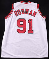 🏀🔥 DENNIS RODMAN 5× SIGNED JERSEY BUNDLE ✍️🏆