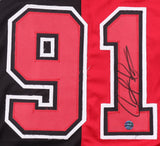 🏀 DENNIS RODMAN SIGNED CHICAGO BULLS #91 JERSEY