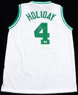 🏀 JRUE HOLIDAY SIGNED BOSTON CELTICS JERSEY