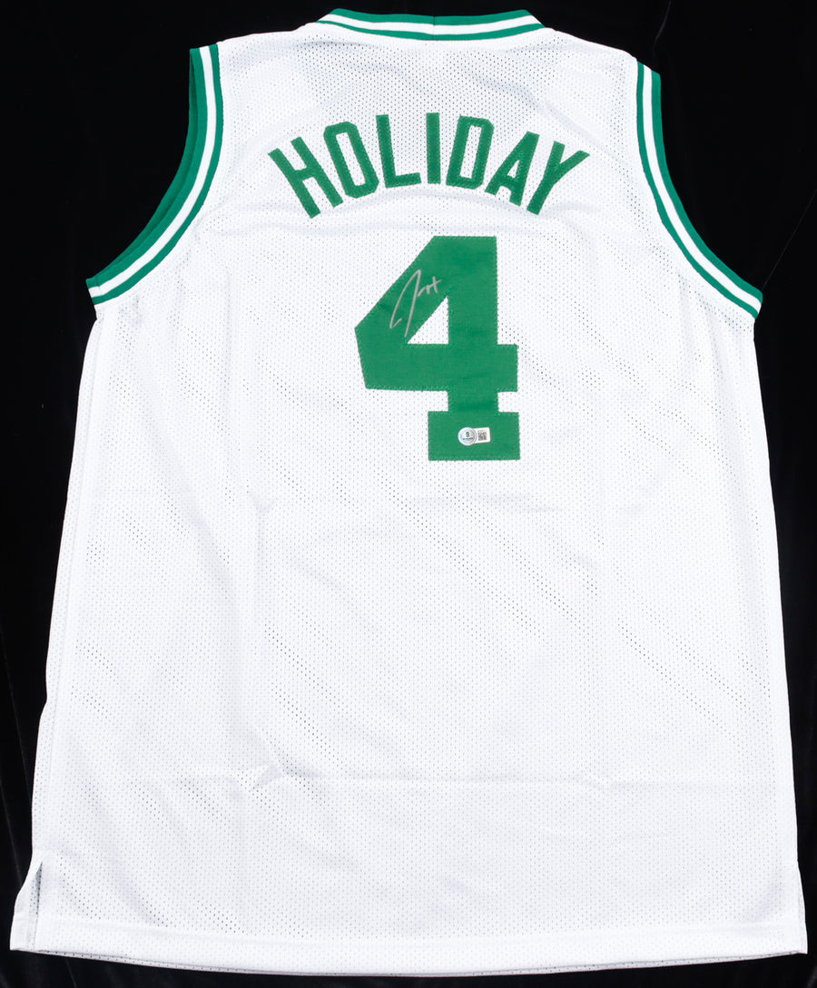 🏀 JRUE HOLIDAY SIGNED BOSTON CELTICS JERSEY