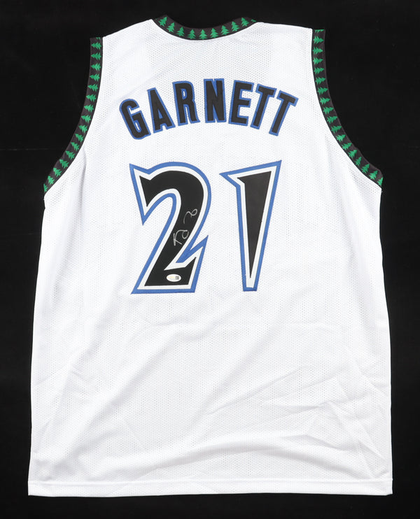 🏀 KEVIN GARNETT SIGNED MINNESOTA TIMBERWOLVES JERSEY