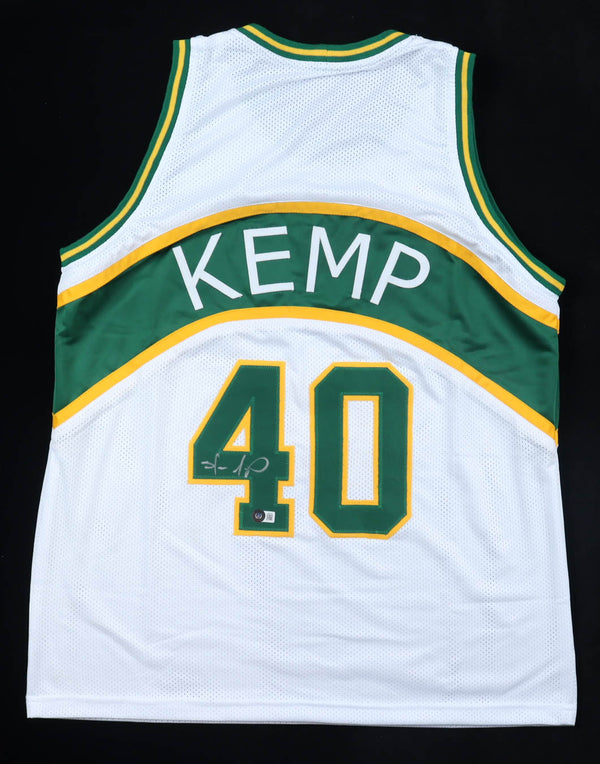 🏀🔥 SHAWN KEMP SIGNED JERSEY ✍️👑
