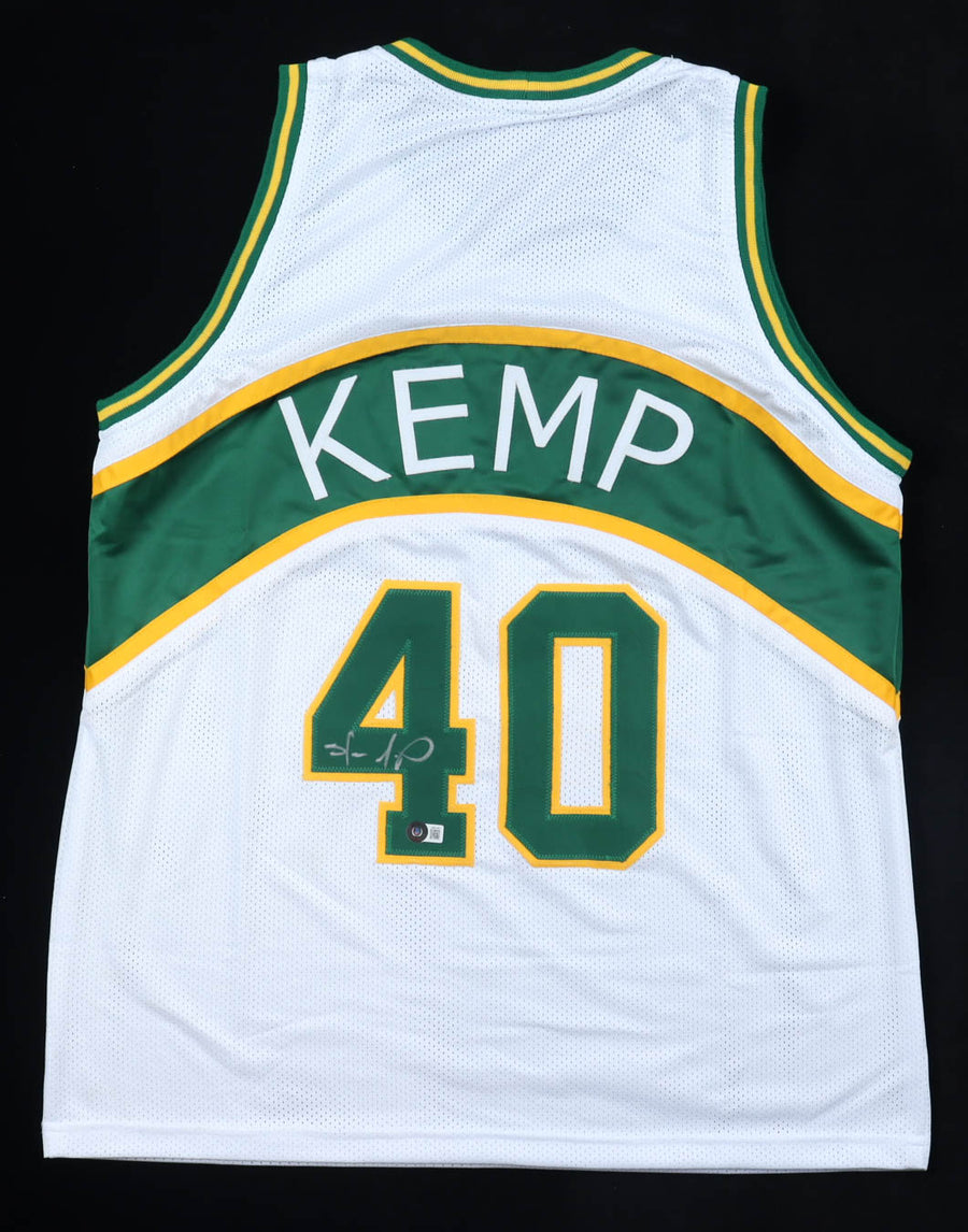 🏀🔥 SHAWN KEMP SIGNED JERSEY ✍️👑