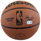 🏀🔥 GARY PAYTON & SHAWN KEMP SIGNED BASKETBALL – BECKETT AUTHENTICATED ✍️💚