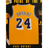 🏀 KOBE BRYANT &amp; LEBRON JAMES SIGNED LA LAKERS DUAL JERSEY DISPLAY